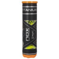 BOTE DE 4 PELOTAS DE PÃÂDEL PRO TITANIUM 001